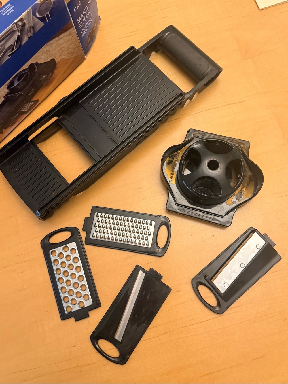 Crofton Mandoline Slicer Black Set